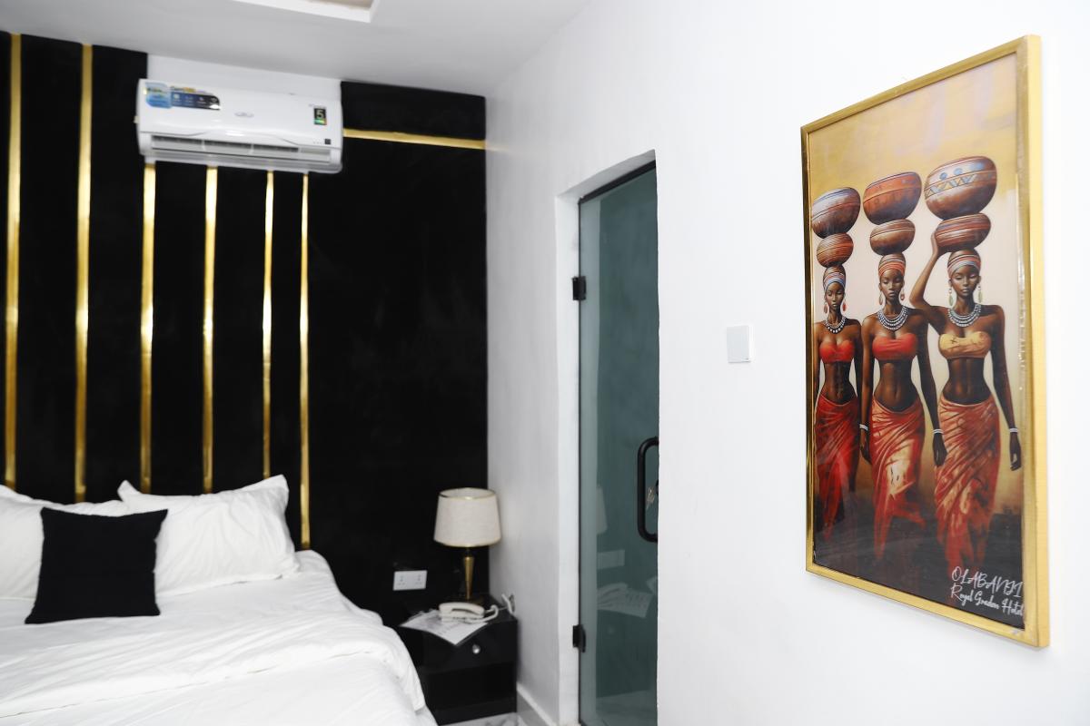 Hotel Room Background Image